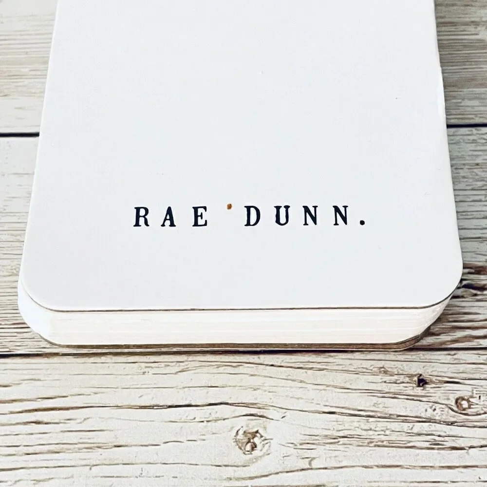 NWT Rae Dun Pink Groceries Reporter List 150 lined sheets Hardcover Notebook Pad